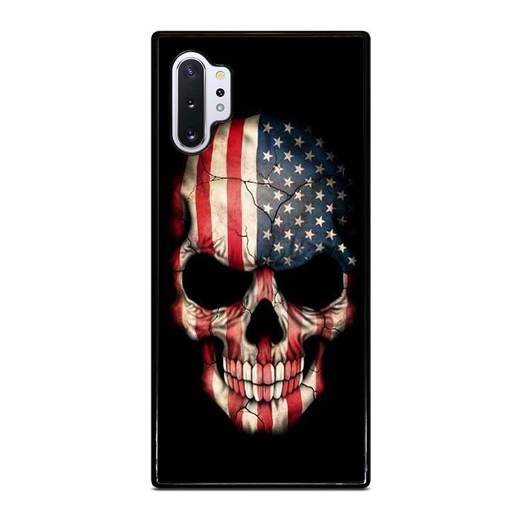 AMERICAN FLAG SKULL Samsung Galaxy Note 10 Plus Case Cover