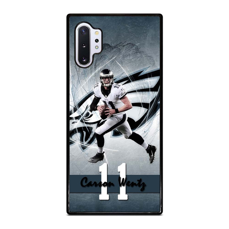 CARSON WENTZ 11 PHILADELPHIA EAGLES Samsung Galaxy Note 10 Plus Case Cover