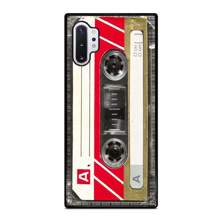 CASSETE TAPE RETRO Samsung Galaxy Note 10 Plus Case Cover