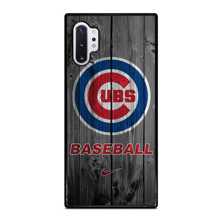 CHICAGO CUBS WOODEN LOGO Samsung Galaxy Note 10 Plus Case Cover