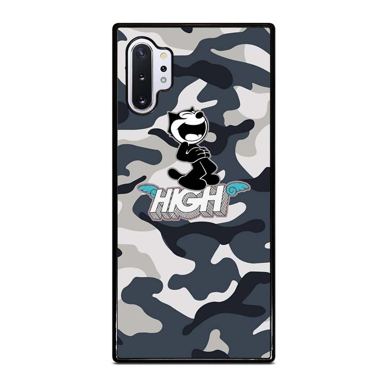 FELIX THE CAT HIGH CAMO Samsung Galaxy Note 10 Plus Case Cover