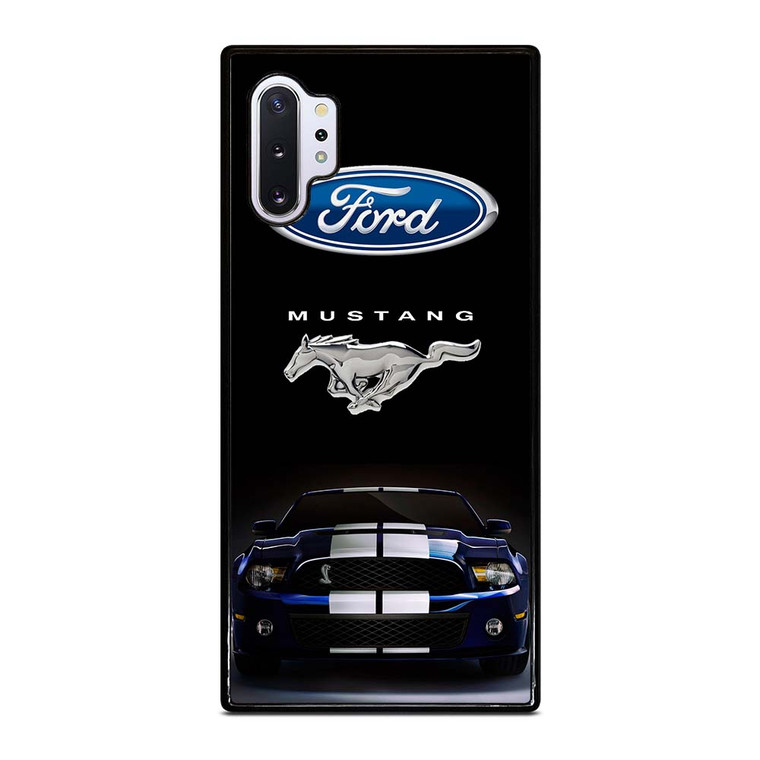 FORD MUSTANG CAR BLUE Samsung Galaxy Note 10 Plus Case Cover