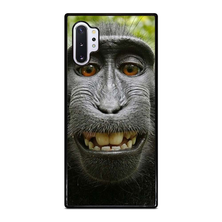 FUNNY MACACA NIGRA MONKEY SELFIE Samsung Galaxy Note 10 Plus Case Cover
