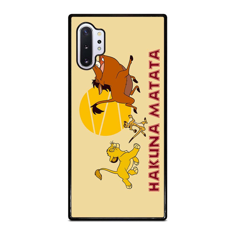 HAKUNA MATATA LION KING Disney Samsung Galaxy Note 10 Plus Case Cover