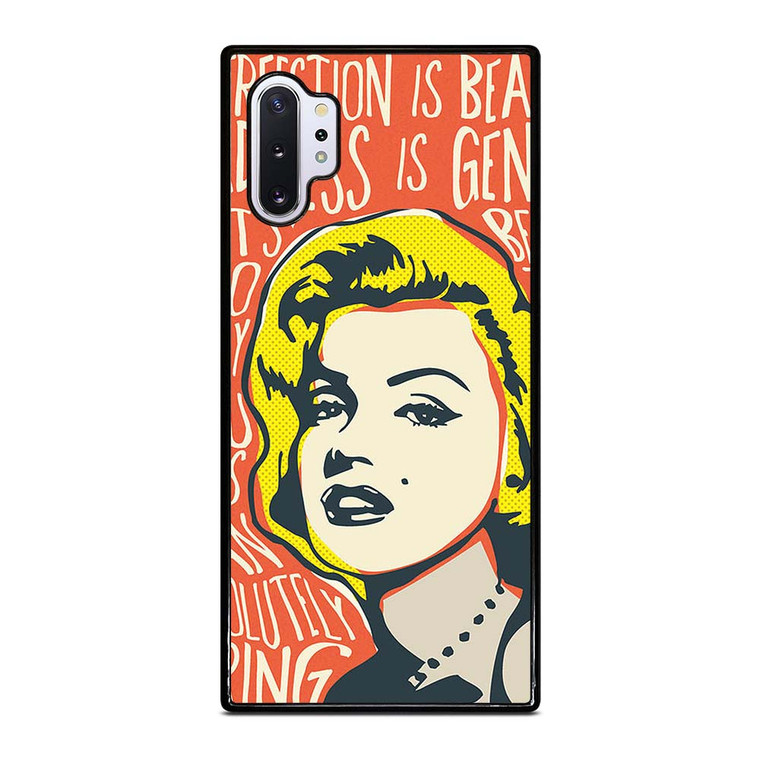 MARILYN MONROE ART QUOTE Samsung Galaxy Note 10 Plus Case Cover