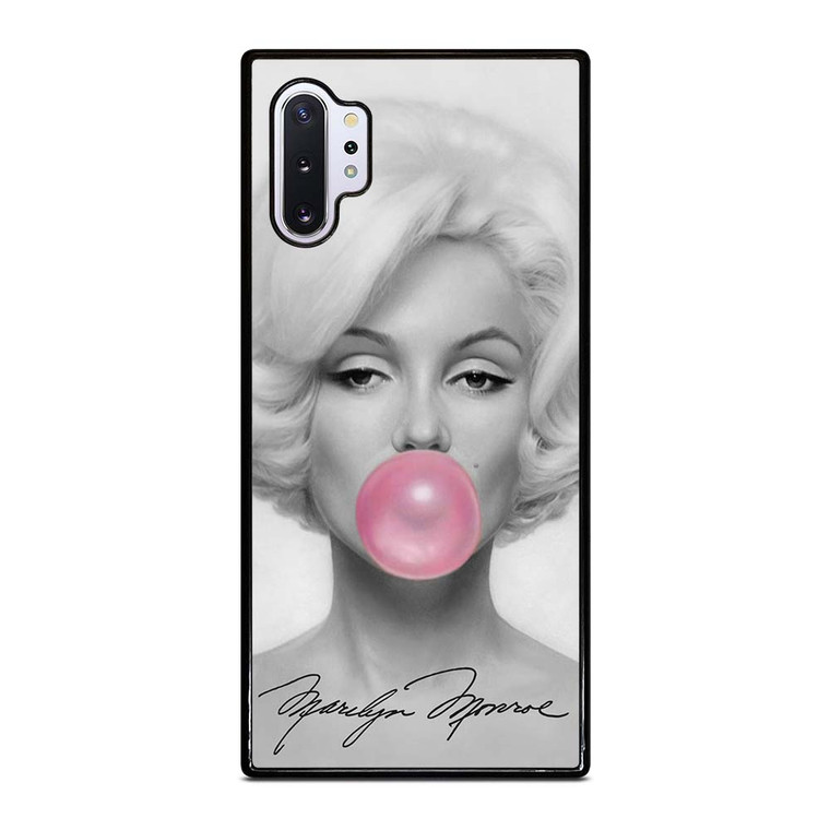 MARILYN MONROE PINK BUBBLEGUM Samsung Galaxy Note 10 Plus Case Cover