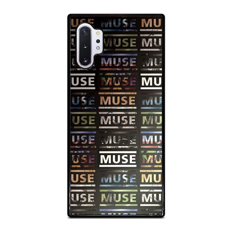 MUSE BAND ROCK LOGO COLLAGE Samsung Galaxy Note 10 Plus Case Cover