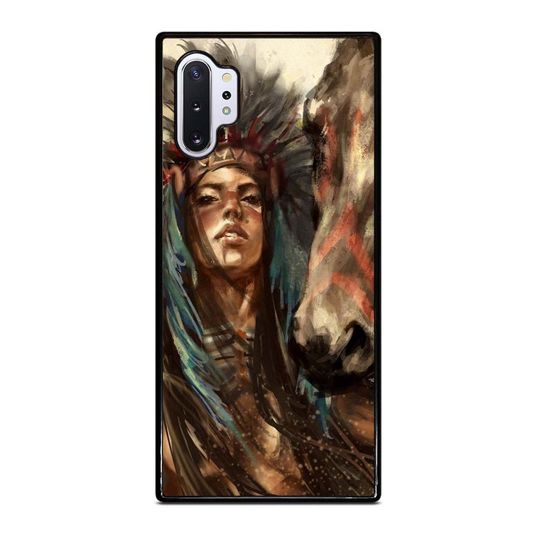 NATIVE AMERICAN PEOPLE ART Samsung Galaxy Note 10 Plus Case Cover