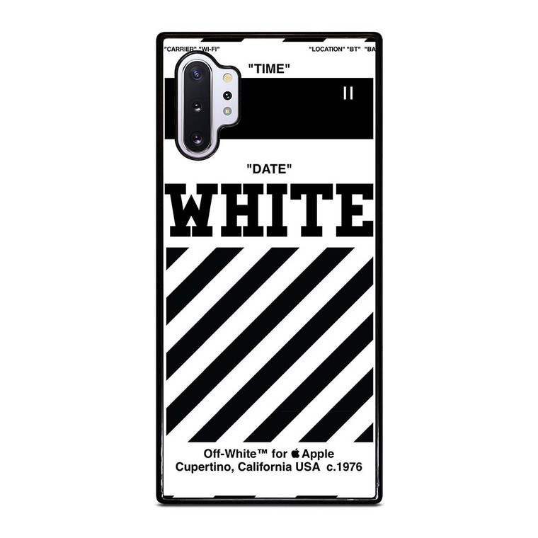 OFF WHITE 3 Samsung Galaxy Note 10 Plus Case Cover