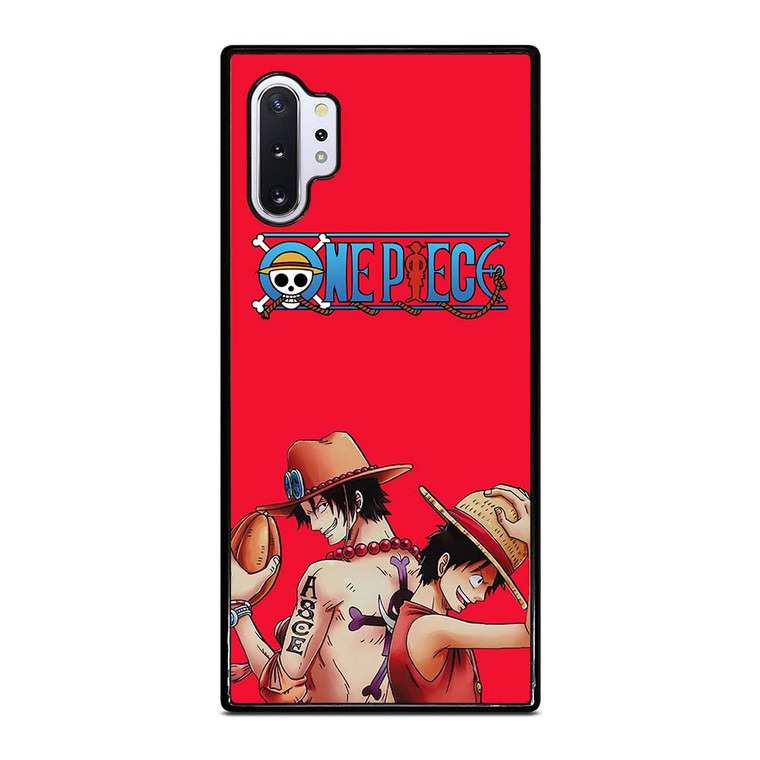ONE PIECE LUFFY AND ACE Samsung Galaxy Note 10 Plus Case Cover