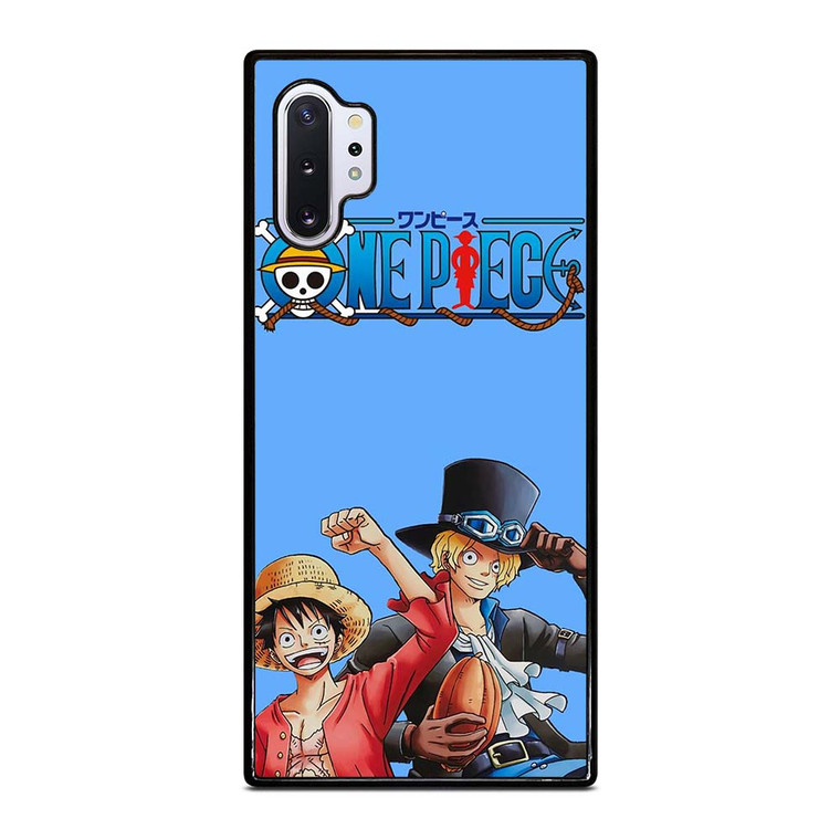 ONE PIECE LUFFY AND SABO Samsung Galaxy Note 10 Plus Case Cover