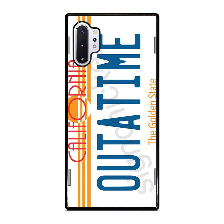 PLATE LICENSE CALIFORNIA Samsung Galaxy Note 10 Plus Case Cover