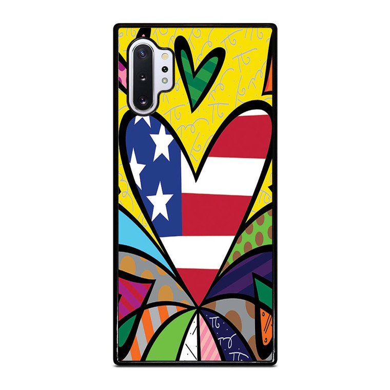ROMERO BRITTO LOVE NEW 2 Samsung Galaxy Note 10 Plus Case Cover