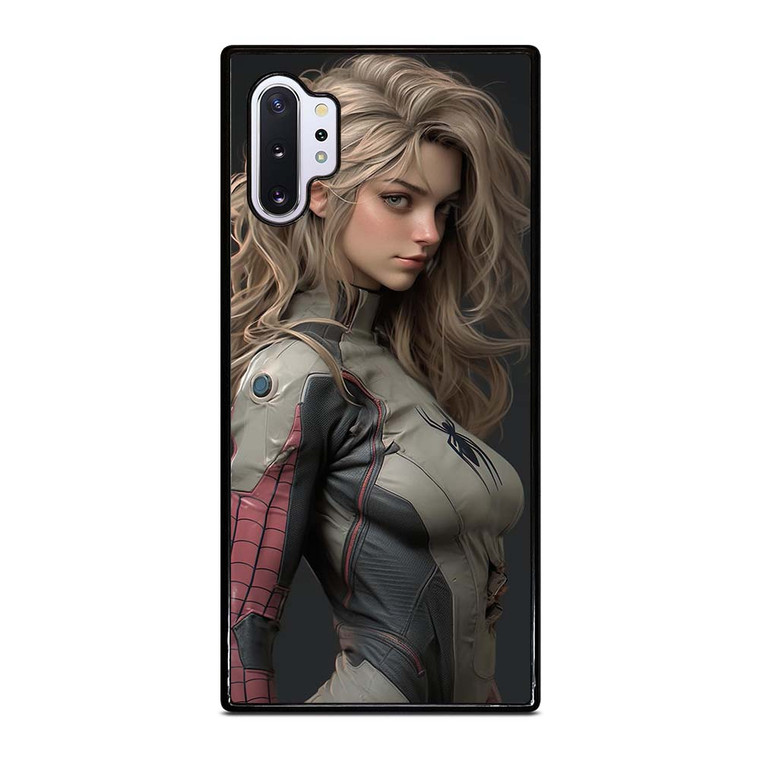 SPIDER GIRL MARVEL COMICS CARTOON SEXY Samsung Galaxy Note 10 Plus Case Cover