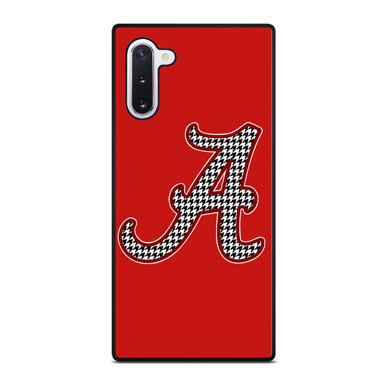 ALABAMA CRIMSON TIDE HOUNDSTOOTH ICON Samsung Galaxy Note 10 Case Cover