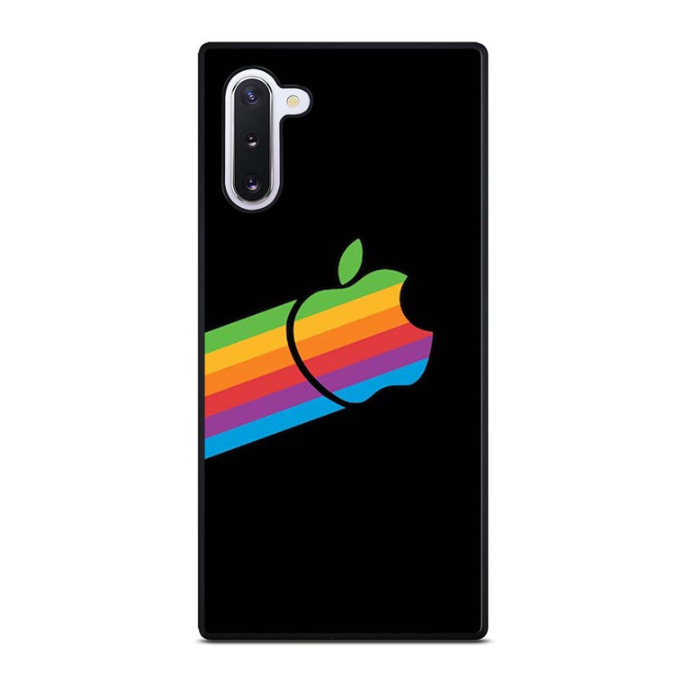 APPLE RETRO DESIGN BLACK Samsung Galaxy Note 10 Case Cover