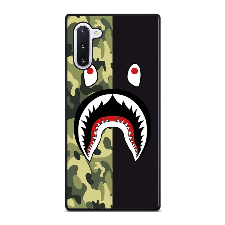 BAPE CAMO SHARK Samsung Galaxy Note 10 Case Cover