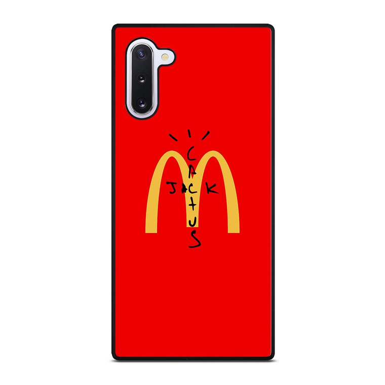 CACTUS JACK TRAVIS SCOTT MCDONALDS Samsung Galaxy Note 10 Case Cover