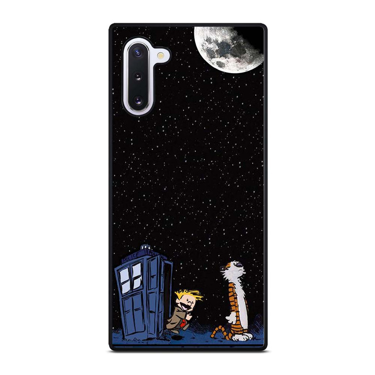 CALVIN AND HOBES TARDIS BOX Samsung Galaxy Note 10 Case Cover