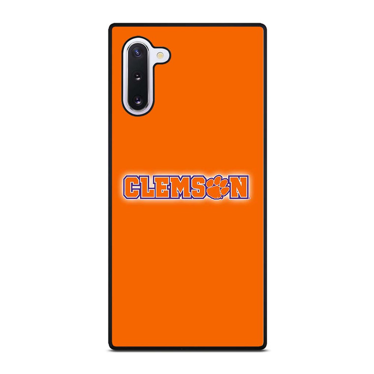 CLEMSON TIGERS LOGO FOOTBALL UNIVERSITY Samsung Galaxy Note 10 Case Cover