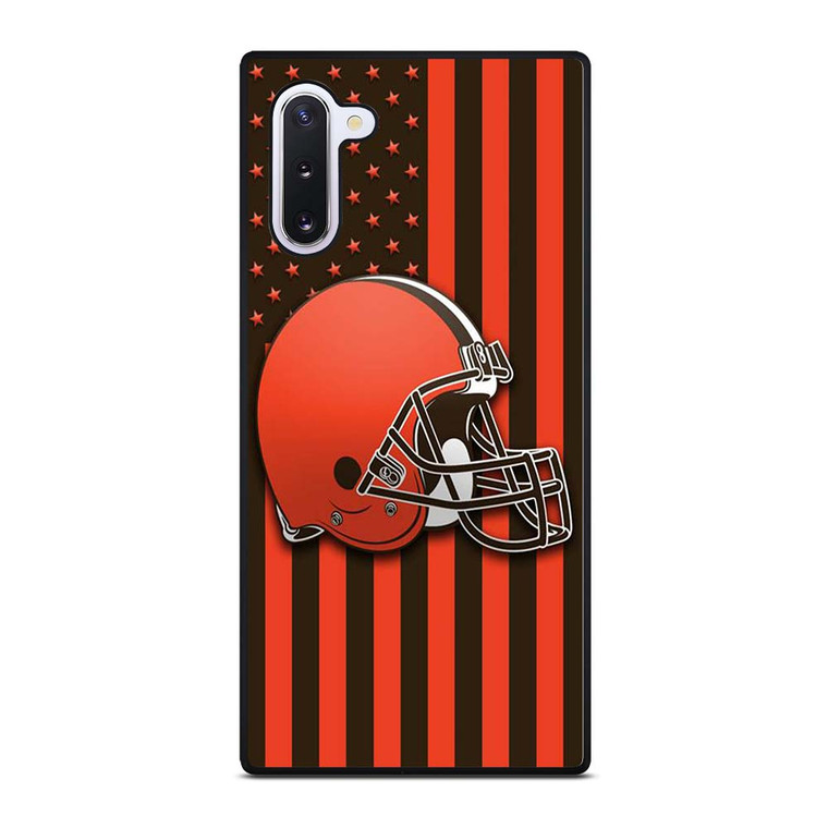 CLEVELAND BROWNS FLAG Samsung Galaxy Note 10 Case Cover