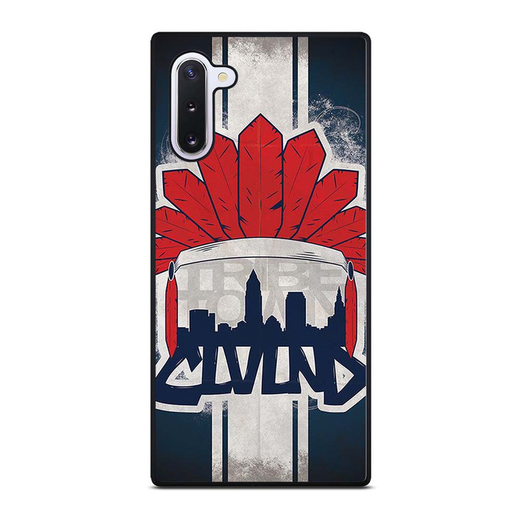 CLEVELAND INDIANS LOGO BASEBALL TEAM TRIBE TOWN Samsung Galaxy Note 10 Case Cover