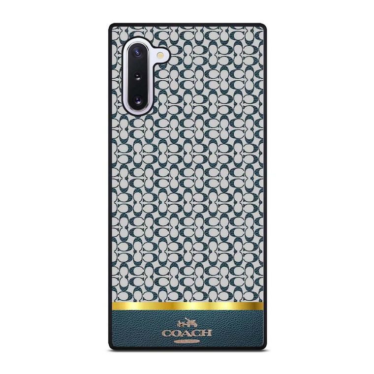 COACH NEW YORK ICON BLUE EMBLEM Samsung Galaxy Note 10 Case Cover