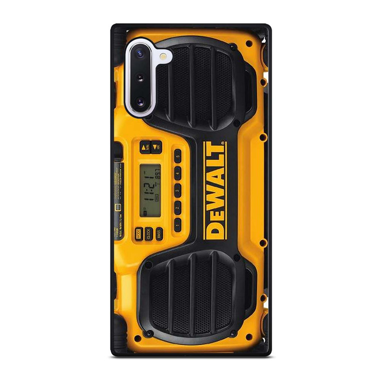 DEWALT JOBSITE RADIO Samsung Galaxy Note 10 Case Cover