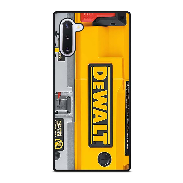 DEWALT TOOL LOGO BENCHTOP PLANER Samsung Galaxy Note 10 Case Cover