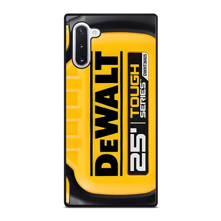 DEWALT TOOL LOGO TAPE MEASURE Samsung Galaxy Note 10 Case Cover
