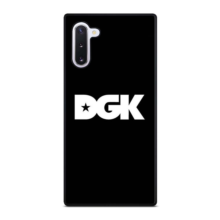 DGK SKATEBOARDING LOGO BLACK Samsung Galaxy Note 10 Case Cover