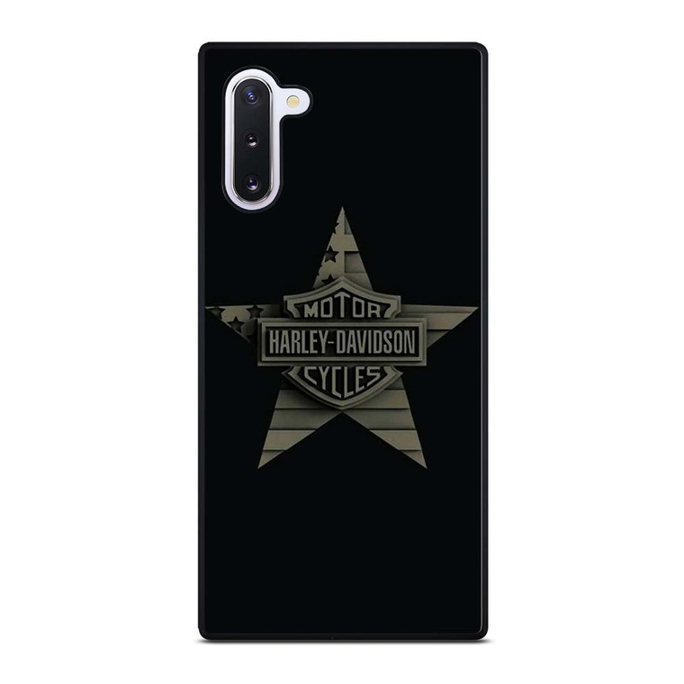 HARLEY DAVIDSON MOTORCYCLES COMPANY LOGO STAR Samsung Galaxy Note 10 Case Cover