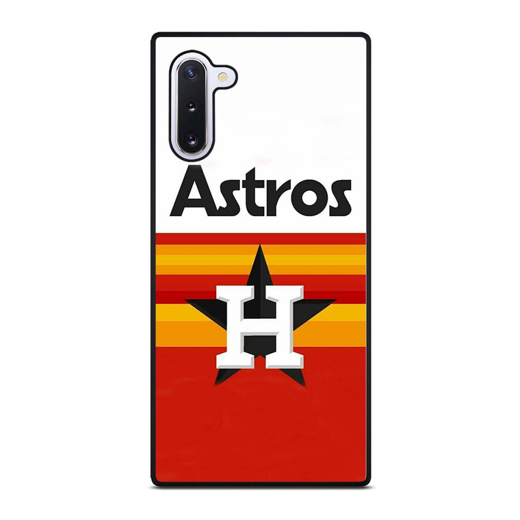 HOUSTON ASTROS MLB ICON Samsung Galaxy Note 10 Case Cover