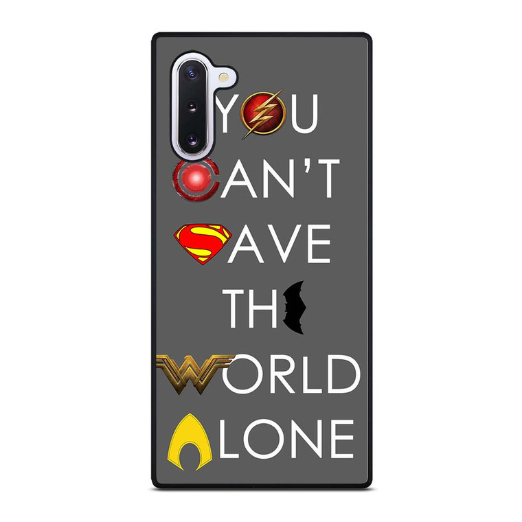 JUSTICE LEAGUE SAVE THE WORLD Samsung Galaxy Note 10 Case Cover