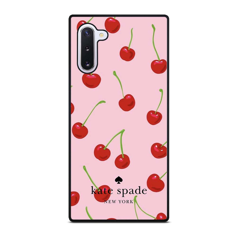 KATE SPADE NEW YORK LOGO CHERRY ICON Samsung Galaxy Note 10 Case Cover