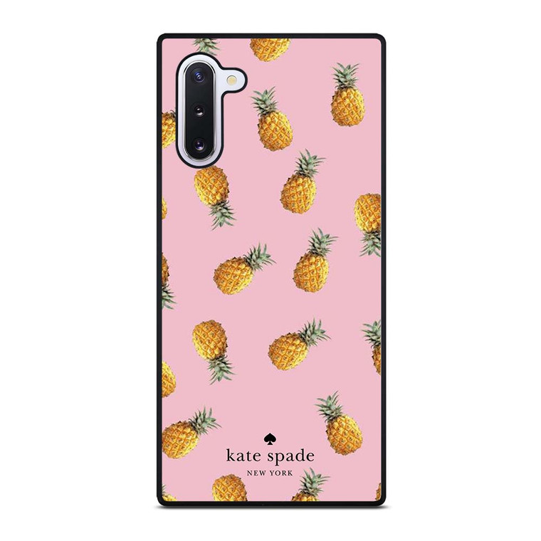 KATE SPADE NEW YORK LOGO PINEAPPLES Samsung Galaxy Note 10 Case Cover
