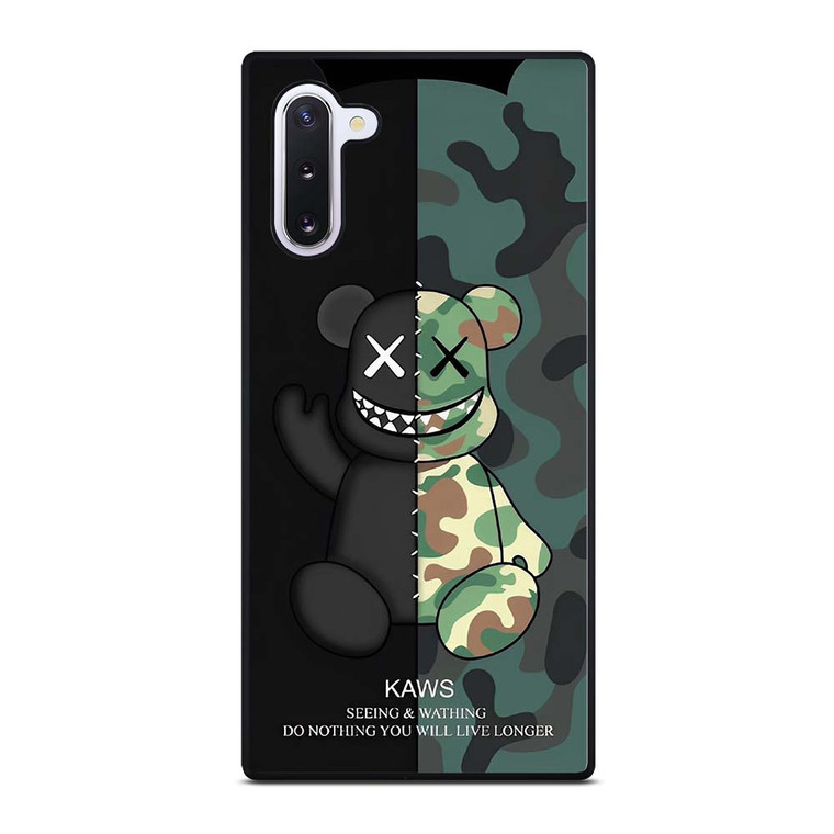 KAWS CAMO SEEING AND WATHING Samsung Galaxy Note 10 Case Cover