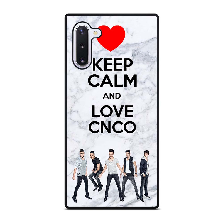 KEEP CALM AND LOVE CNCO MARBLE Samsung Galaxy Note 10 Case Cover