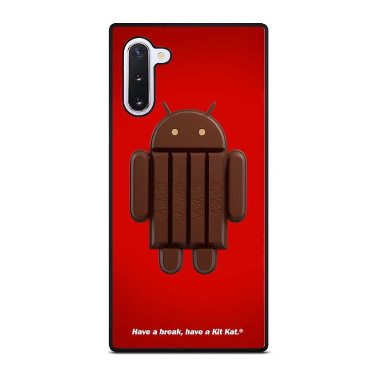KIT KAT CHOCOLATE ANDROID ICON Samsung Galaxy Note 10 Case Cover