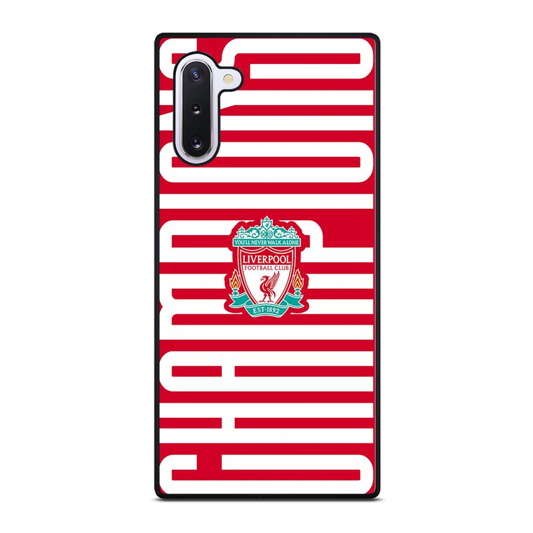 LIVERPOOL FC CHAMPIONS Samsung Galaxy Note 10 Case Cover