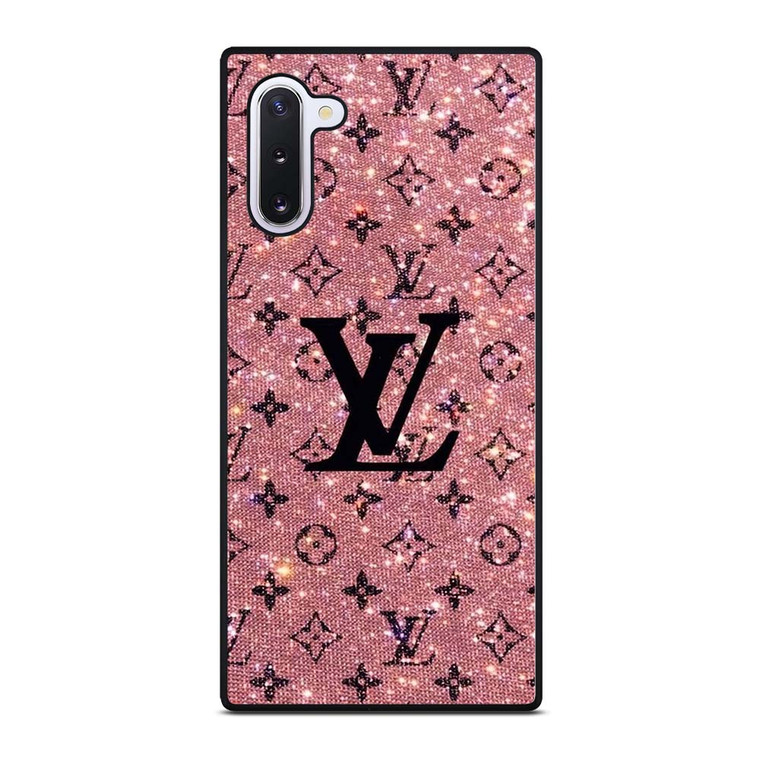 LOUIS VUITTON LV LOGO PINK SPARKLE Samsung Galaxy Note 10 Case Cover