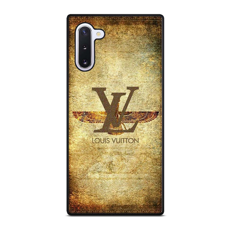 LV LOUIS VUITTON LOGO ICON GOLDEN EAGLE Samsung Galaxy Note 10 Case Cover