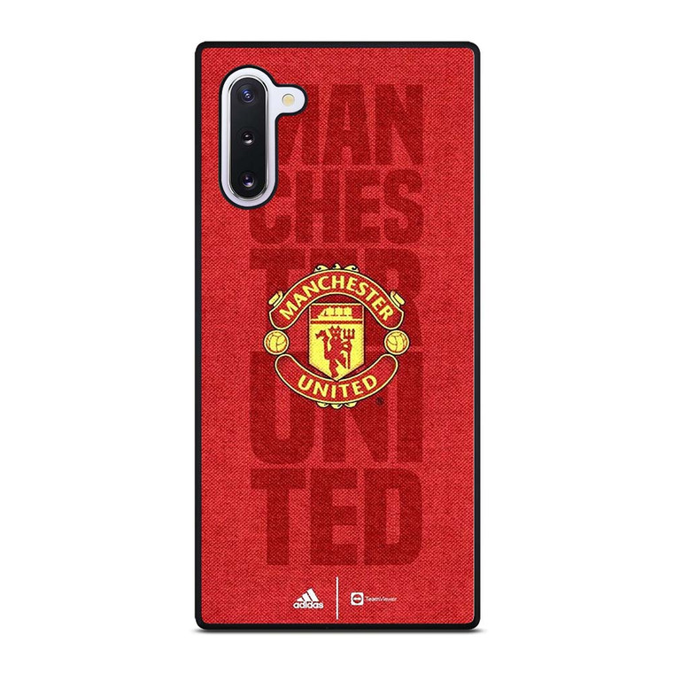 MANCHESTER UNITED FC FOOTBALL LOGO RED DEVILS ICON Samsung Galaxy Note 10 Case Cover