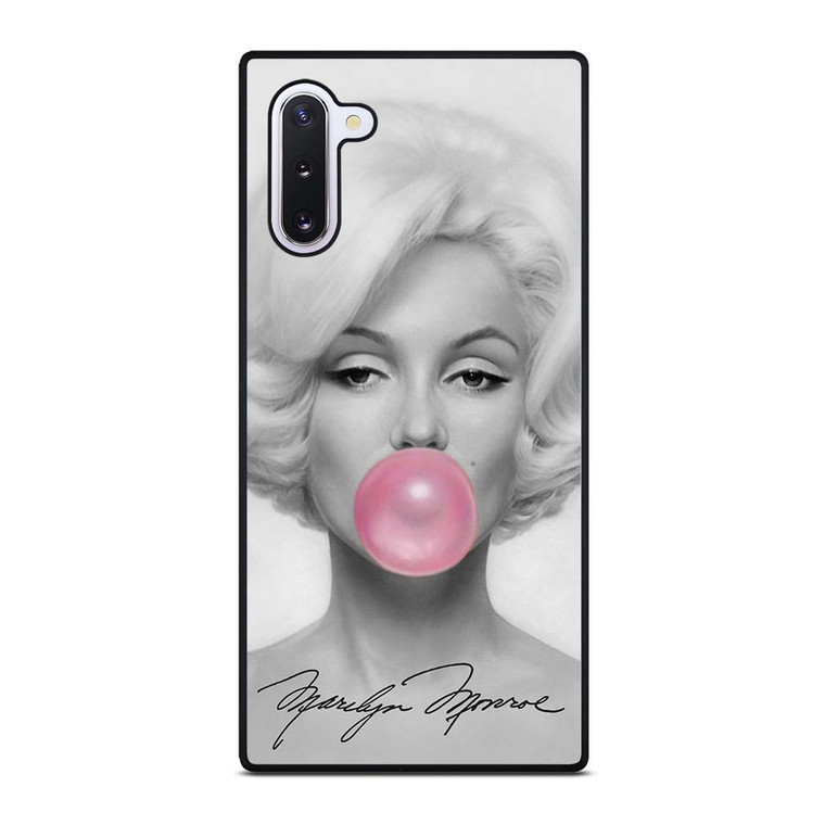MARILYN MONROE PINK BUBBLEGUM Samsung Galaxy Note 10 Case Cover