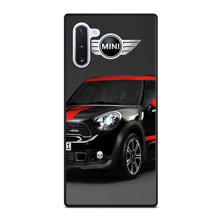 MINI COOPER CAR BLACK Samsung Galaxy Note 10 Case Cover