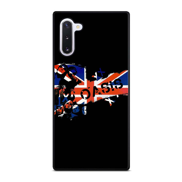OASIS BAND ROCK BRITISH FLAG Samsung Galaxy Note 10 Case Cover