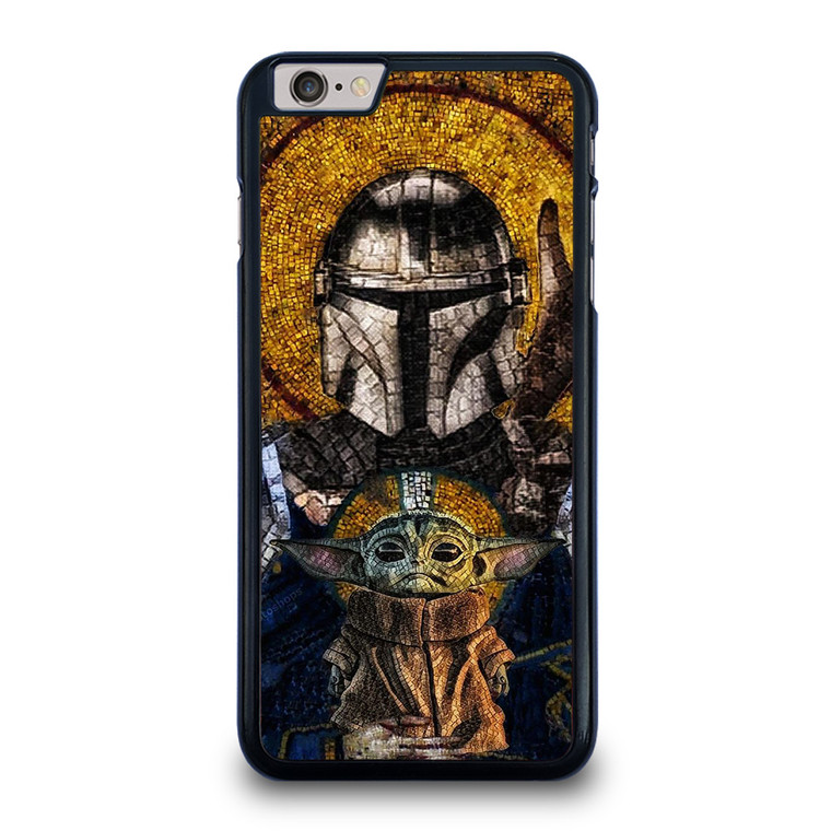 BABY YODA AND THE MANDALORIAN MOSAIC iPhone 6 / 6S Plus Case Cover