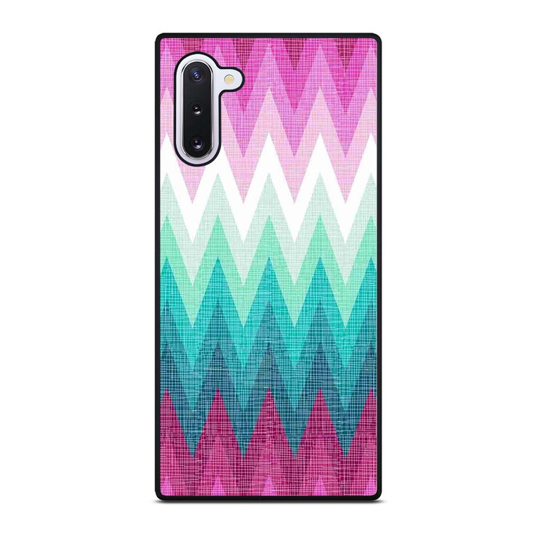 OMBRE PASTEL CHEVRON Samsung Galaxy Note 10 Case Cover