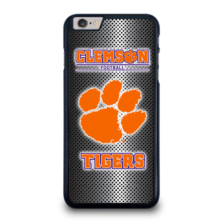 CLEMSON TIGERS METAL LOGO iPhone 6 / 6S Plus Case Cover