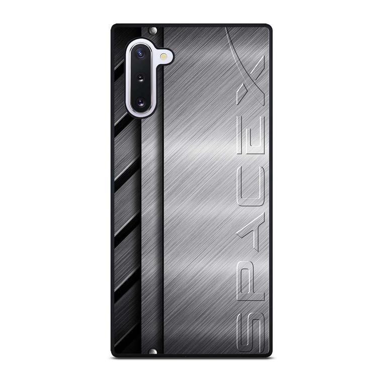 SPACE X LOGO METAL PLATE Samsung Galaxy Note 10 Case Cover